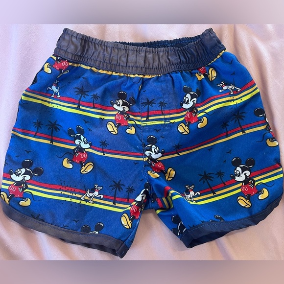 Disney Baby Mickey Mouse Swim Trunks - Picture 1 of 4
